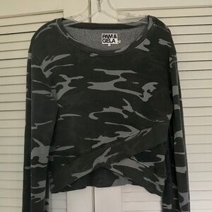 Pam &Gela Sweatshirt Camouflage